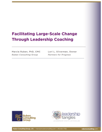Facilitating Large Scale Change Through Leadership Coaching 